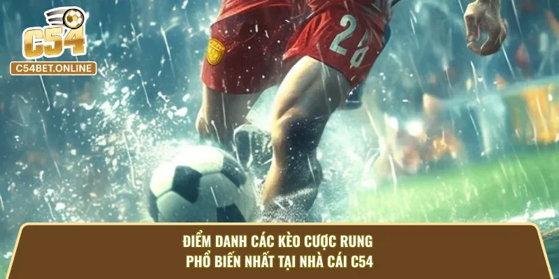 Điểm danh các kèo rung phổ biến nhất tại C54