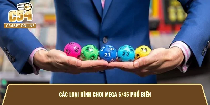 Các loại hình xổ số Max Six phổ biến